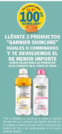 Oferta de Garnier - Llévate 2 Productos Skincare en E.Leclerc