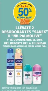 Oferta de Sanex - Desodorantes en E.Leclerc
