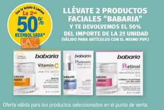 Oferta de Babaria - Productos Faciales en E.Leclerc