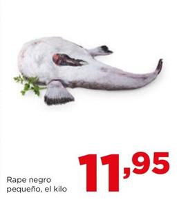Oferta de Rape Negro Pequeno por 11,95€ en Alimerka
