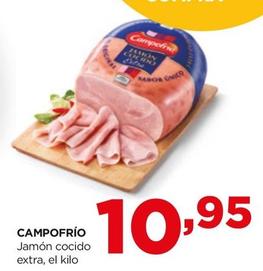 Oferta de Campofrío - Jamón Cocido Extra por 10,95€ en Alimerka