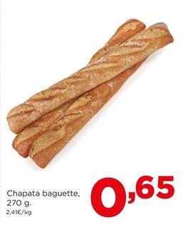Oferta de Chapata Baguette por 0,65€ en Alimerka