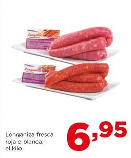 Oferta de Longan Longaniza Fresca Roja O Blanca por 6,95€ en Alimerka