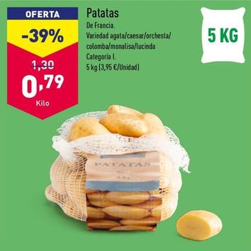 Oferta de Patatas por 0,79€ en ALDI