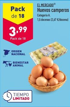 Oferta de Huevos y lácteos por 3,99€ en ALDI
