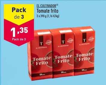 Oferta de Tomate frito por 1,35€ en ALDI