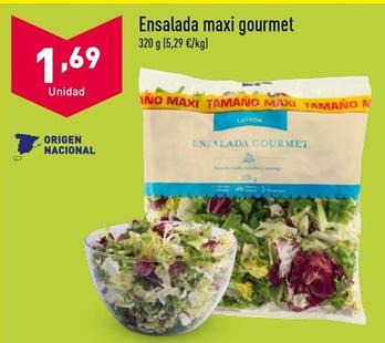 Oferta de Ensalada gourmet por 1,69€ en ALDI