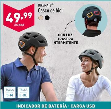 Oferta de Casco para bicicleta por 49,99€ en ALDI