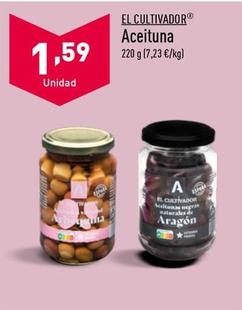Oferta de Aceitunas por 1,59€ en ALDI