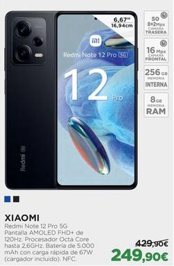 Oferta de Xiaomi - Redmi Note 12 Pro 5g por 249,9€ en El Corte Inglés
