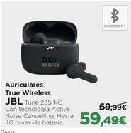 Oferta de JBL - Auriculares True Wireless por 59,49€ en El Corte Inglés