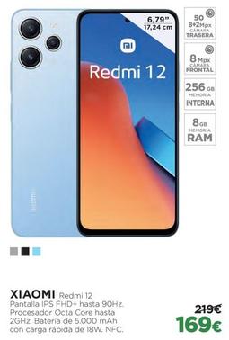 Oferta de Xiaomi - Redmi 12 por 169€ en El Corte Inglés
