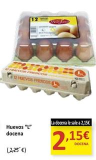 Oferta de Huevos por 2,15€ en SPAR