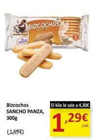 Oferta de Bizcocho por 1,29€ en SPAR