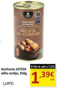 Oferta de Aceitunas por 1,39€ en SPAR