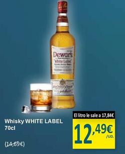 Oferta de Whisky por 12,49€ en SPAR