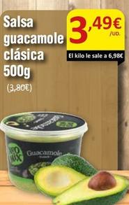 Oferta de Guacamole por 3,49€ en SPAR