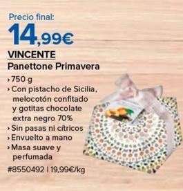 Oferta de Panettone por 14,99€ en Costco