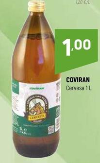 Oferta de Coviran - Cervesa por 1€ en Coviran