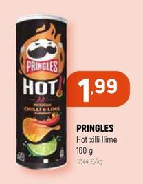 Oferta de Pringles - Hot Xilli Llime por 1,99€ en Coviran