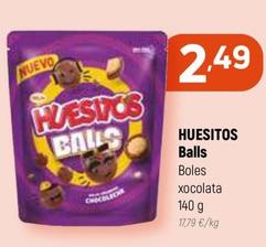 Oferta de Huesitos - Balls Boles Xocolata por 2,49€ en Coviran