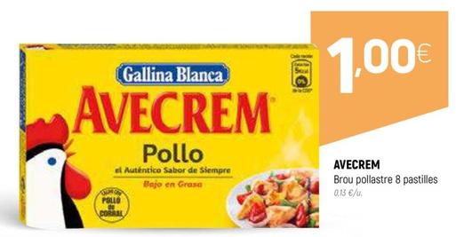Oferta de Gallina Blanca - Brou Pollastre 8 Pastilles por 1€ en Coviran
