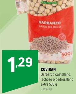 Oferta de Coviran - Garbanzo Castellano por 1,29€ en Coviran