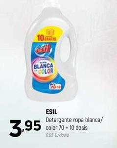 Oferta de Esil - Detergente Ropa Blanca por 3,95€ en Coviran