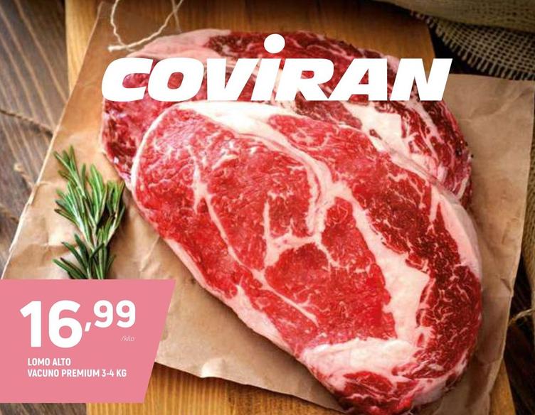 Oferta de Coviran - Lomo Alto Vacuno Premium por 16,99€ en Coviran