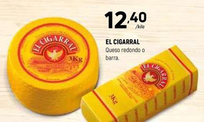 Oferta de El Cigarral - Queso Redondo O Barra por 12,4€ en Coviran