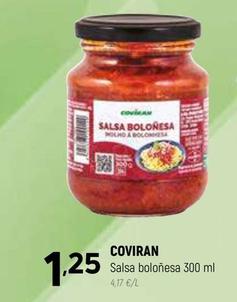 Oferta de Coviran - Salsa Boloñesa por 1,25€ en Coviran