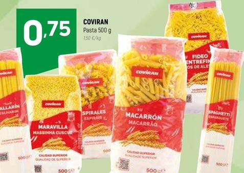 Oferta de Coviran - Pasta por 0,75€ en Coviran