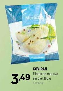 Oferta de Coviran - Filetes De Merluza Sin Piel por 3,49€ en Coviran