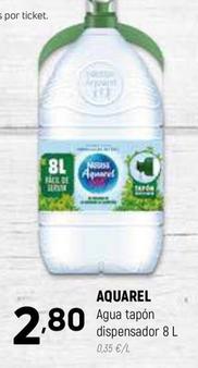 Oferta de Nestlé - Aquarel Agua Tapon Dispensador por 2,8€ en Coviran