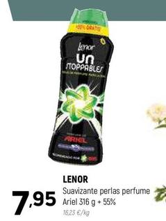 Oferta de Lenor - Suavizante Perlas Perfume Ariel por 7,95€ en Coviran