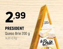 Oferta de Président - Queso Brie por 2,99€ en Coviran