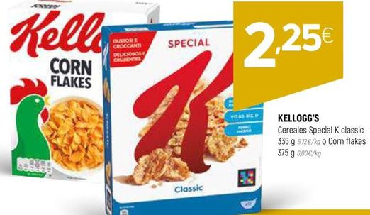 Oferta de Kellogg's - Cereales Special K Classic por 2,25€ en Coviran