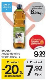 Oferta de Eroski - Aceite De Oliva Virgen Extra por 9,9€ en Eroski