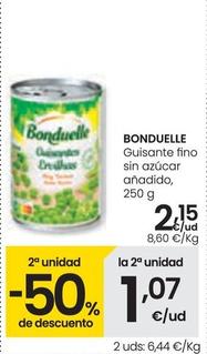 Oferta de Bonduelle - Guisante Fino Sin Azúcar Añadido por 2,15€ en Eroski
