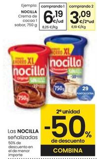 Oferta de Nocilla - Crema De Cacao 1 Sabor por 6,19€ en Eroski