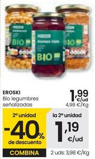 Oferta de Eroski - Bio Legumbres por 1,99€ en Eroski