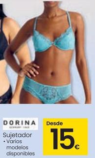 Oferta de Dorina - Sujetador por 15€ en Eroski