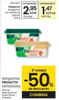 Oferta de Proactiv - Margarina Sin Aceite De Palma por 2,95€ en Eroski