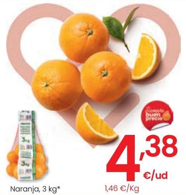 Oferta de Naranja por 4,38€ en Eroski
