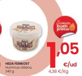 Oferta de Heda Feinkost - Hummus Clasico por 1,05€ en Eroski