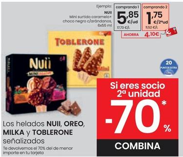 Oferta de Nuii - Mini Surtido Caramelo+ Choco Negro C/arandanos por 5,85€ en Eroski
