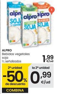 Oferta de Alpro - Bebidas Vegetales Soja por 1,99€ en Eroski