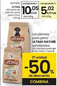 Oferta de Última - Alimento De Salmón Para Perro Mini por 10,05€ en Eroski