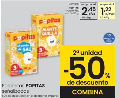 Oferta de Popitas - Palomitas por 2,45€ en Eroski
