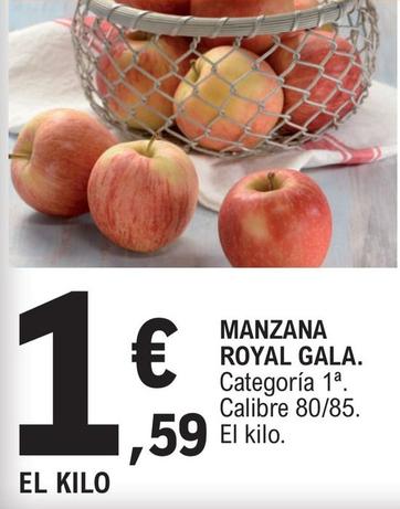Oferta de Manzana Royal Gala por 1,59€ en E.Leclerc